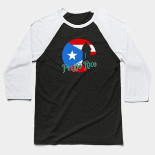 Puerto Rico Pearl of the Caribbean Baseball T-Shirt